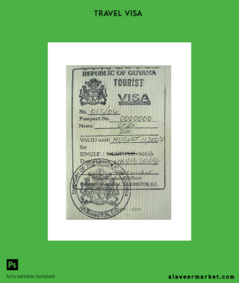 Guyana stamp Vize