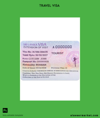 Sri Lanka tourist Vize