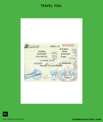 Sudan travel Vize version 2