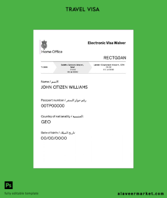 United Kingdom electronic Vize waiver