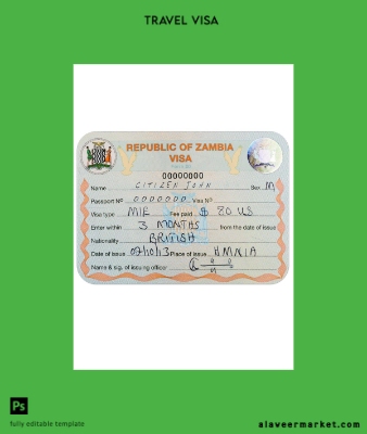 Zambia Vize