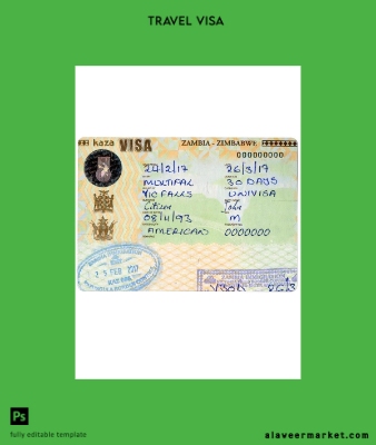 Zambia-Zimbabwe travel Vize