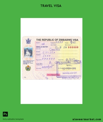 Zimbabwe entry Vize