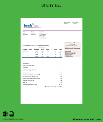 Arnavutluk Arnavutluk Power Corporation Fatura Fatura word