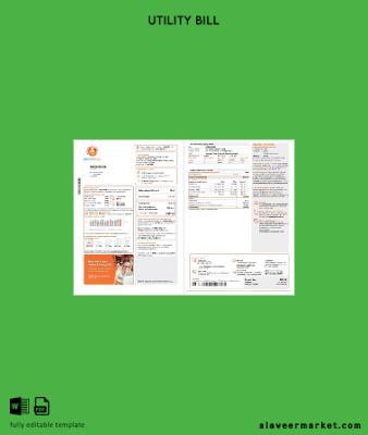 Avustralya Alinta Energy Elektrik Fatura Fatura word 2 pages