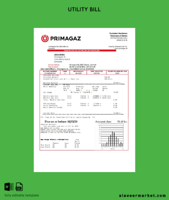 Danimarka Primagaz Danimarka Gaz Fatura Fatura word