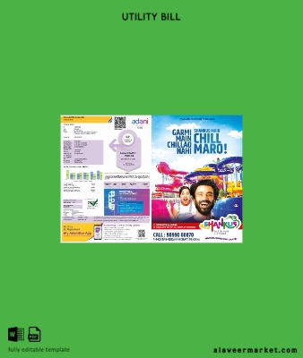 Hindistan Adani Gaz Fatura Fatura word 3 pages, 1-2 pages