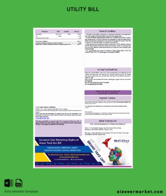 Hindistan Adani Gaz Fatura Fatura word 3 pages, 3rd page