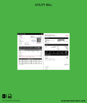 Hindistan Airtel Fatura Fatura word 2 pages, version 5