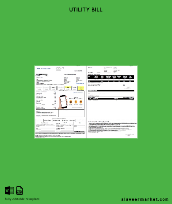 Hindistan Tata Tele Broadband Fatura Fatura 2 pages