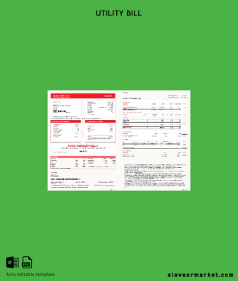 Hindistan airtel Fatura Fatura word 2 pages