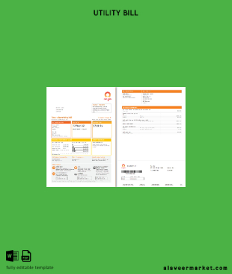 Origin Fatura Fatura 4 pages