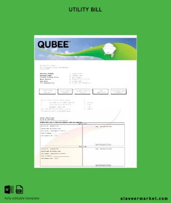 Pakistan Qubee Fatura Fatura