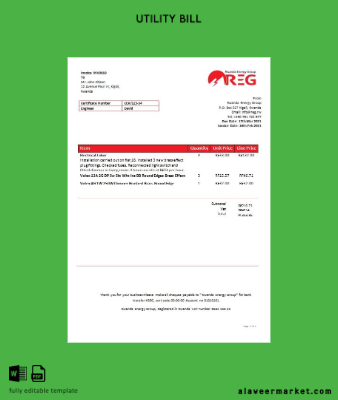 Rwanda Energy Group Elektrik Fatura Fatura