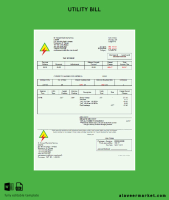 Saint Vincent and the Grenadines St. Vincent Elektrik Services Limited Fatura Fatura