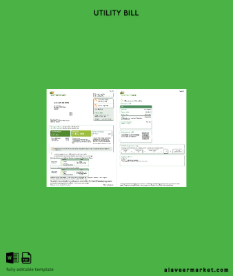 Scotland Scottish Power Fatura Fatura 6 pages, 1-2 pages