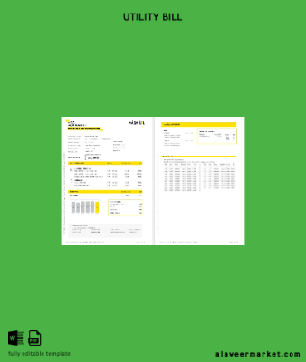 İspanya Masmovil internet and mobile Fatura Fatura 5 pages