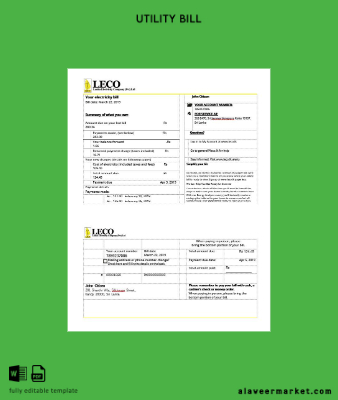 Sri Lanka LECO Elektrik Fatura