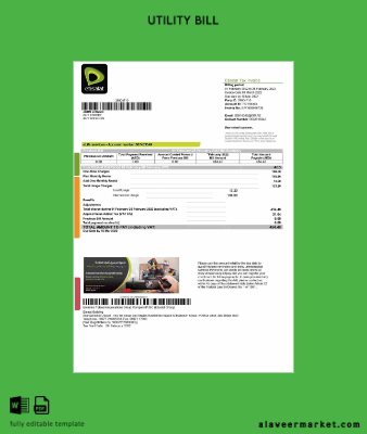 UAE Etisalat Fatura Fatura