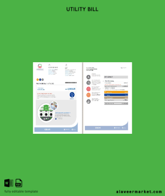 UAE Umm Al-Quwain Al Ain Distribution Co. Fatura Fatura (5 pages) 1 2