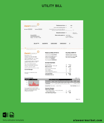 USA Ambit Energy Fatura Fatura