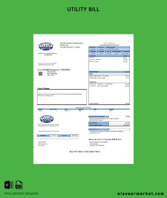 USA Clean Su Fatura Fatura