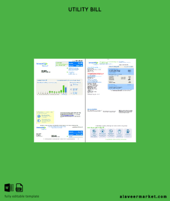 USA Consumers Energy Fatura Fatura 2 pages, vesion 3