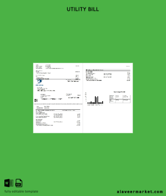 USA DTE Energy Fatura Fatura (2 pages)