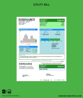 USA Eversource Fatura Fatura