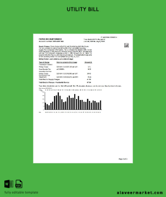 USA Maryland Pepco Fatura Fatura 3 pages 3