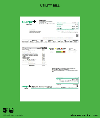 USA Massachusetts Energy Plus Elektrik Fatura Fatura