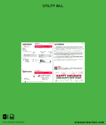 USA Kimlik Kartı Energy Şirket Fatura Fatura 3 pages, 1-2 pages