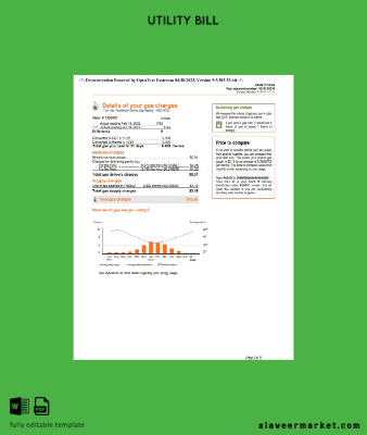 USA Yeni York PSEG Fatura Fatura 5 pages 3