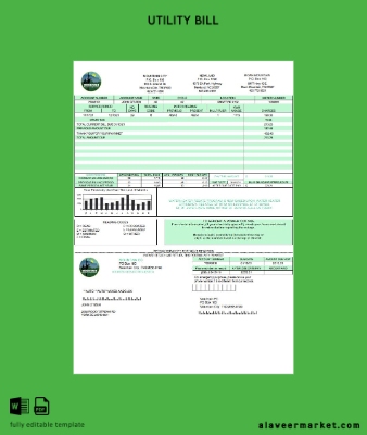 USA Tennessee Mountain Electric Cooperative, Inc. (MEC) Fatura Fatura
