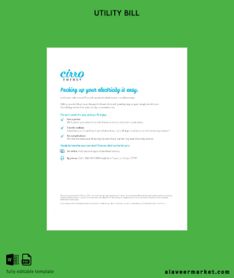 USA Texas Cirro Energy Fatura Fatura (3 pages) 3