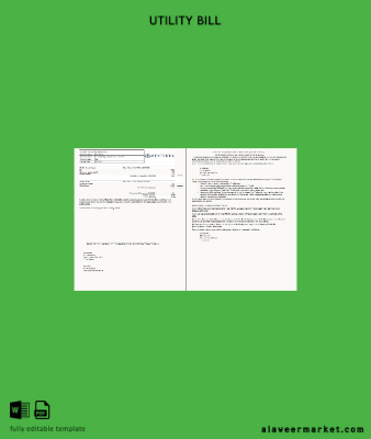 USA Venterra Fatura Fatura word 2 pages