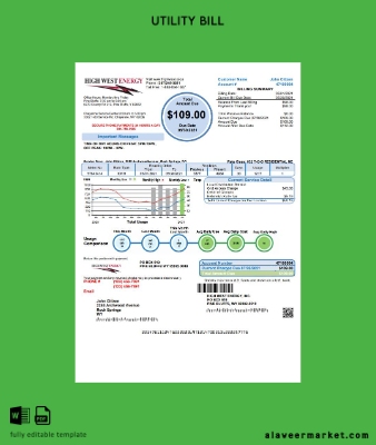 USA Wyoming High West Energy Fatura Fatura word version 2