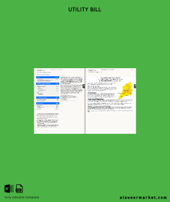 USA Xfinity Fatura Fatura word 4 pages, version 3, 3-4 pages