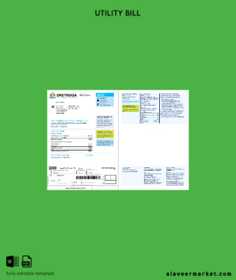 United Kingdom Enstroga Fatura Fatura 2 pages