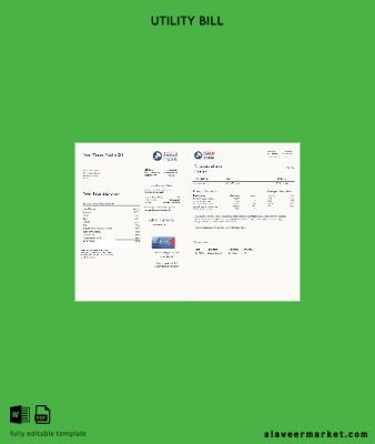 United Kingdom Tesco Mobile Fatura Fatura 2 pages, version 2