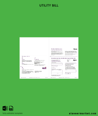 United Kingdom Fatura Warehouse Elektrik Fatura Fatura (6 pages) 5 6